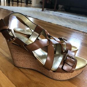 Marc Fisher wedge sandals